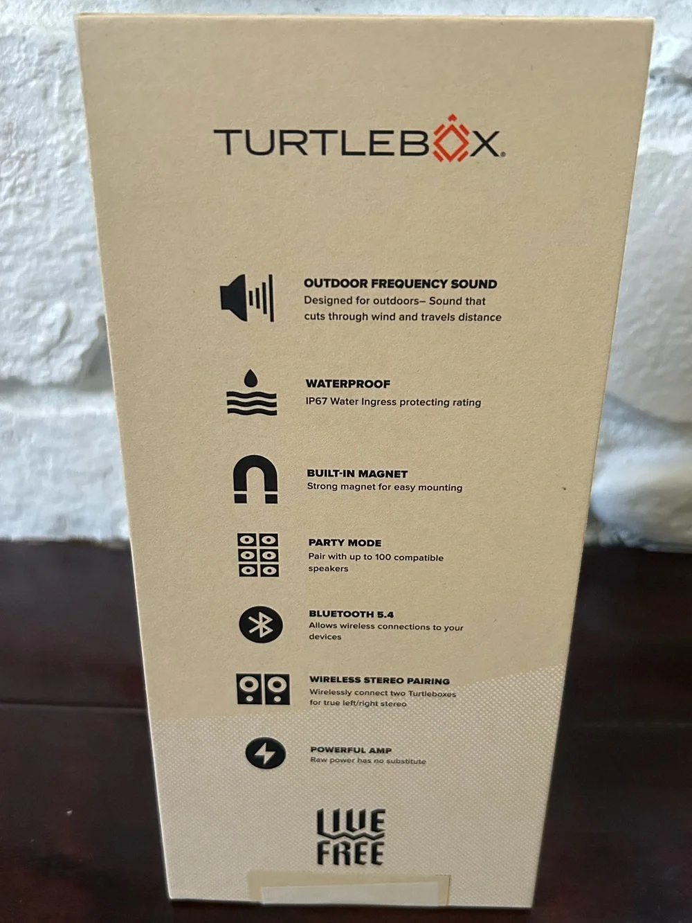Turtlebox, gray speaker - Picture 2 of 7